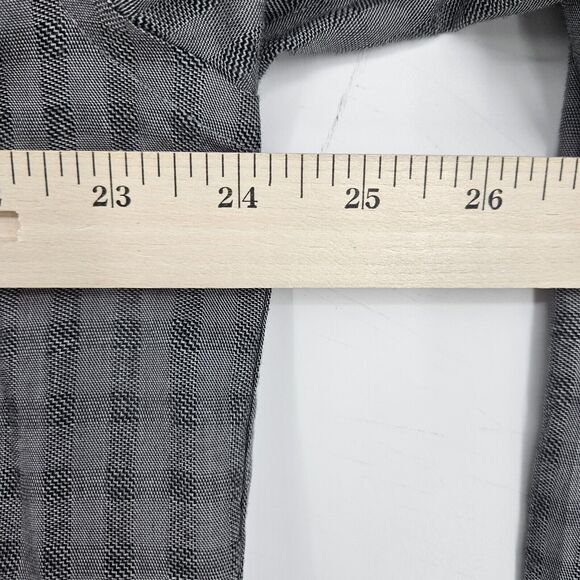 Roundtree & Yorke Shirt Mens Large Gray Gold Label Business Non Iron Button Down - Picture 8 of 10